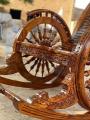 Lavish Chinioti Handmade Wooden Jhoola. 