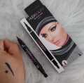 2 in 1 Eyeliner Stamp - Stamp Eyeliner Pen Stamp liner - Star Stamp Shape Eyeliners - Black Eye liner Pen Makeup Cosmetics. 