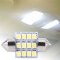 2pcs White 12V 12SMD 31mm LED Bulbs Car Interior Lights Door Reading Dome Light. 
