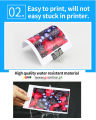 5R 5X7 100 Sheets Geonlinepk Purecolor Glossy Photo Paper for Inkjet Printer Hp Epson Brothers Canon. 