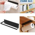 Heavy Duty Wall Mount Under Cabinet Washroom Kitchen Large Small Tissue Cling Napkin Roll Holder Organiser. 