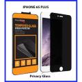 Apple Iphone 6S Plus Privacy Tempered Glass Protector For Apple Iphone 6S Plus. 