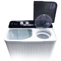 Haier 8 Kg- Twin Tub Semi Automatic Washing Machine- HWM 80 CS - 10 Years Brand Warranty. 