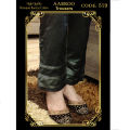 TROUSERS for Ladies-Summer Pure Breeza Cotton Paints-Trousers for Women Girls White & Black D519. 