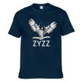 High Quality Cotton Zyzz Wings T Shirt Aziz Shavershian Workout T Shirts Men Short Sleeves Tee Shirt Streetwear Tshirt Male. 