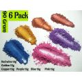6 PCS Epoxy resin color Epoxy resin pigment powder Mica pearl pigment powder Epoxy resin colors Gold, Purple, Red, Copper, Pink & Blue. 