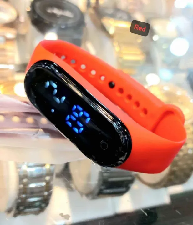 Digital%20Touch%20LED%20M4%20Sports%20Kids%20Watch,%20Waterproof,%20Silicon%20Strap,%20Adjustable,%20Stylish%20Smart%20Band%20for%20Boys%20and%20Girls%20-%20Image%202