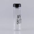 Techmanistan My Bottle Printed High Quality Plastic Water Bottle 500ml, Transparent Water Bottle, Portable Clear Glossy Plastic Bottle. 