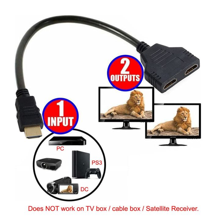 HDMI%20Male%20to%20Dual%20HDMI%20Twin%20Female%201%20in%202%20out%20Y%20Splitter%20Short%20Cable%20Converter%20for%20TV%20Xbox%20Blue-Ray%20DVD%20Players%20PS3,%20HDMI%20Male%20to%20Dual%20HDMI%201%20Male%20to%202%20Female%20HDMI%20Y%20Splitter%20Cable%20-%20Support%20Two%20TVs%20or%20Monitor%20Multi%20Monitor%20Adapter%20for%20HDMI%20HD,%20LED,%20LCD%20-%20Image%202
