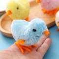 Pack of 1 Funny Walking Chicken Chick Toy - Yellow, Blue, White & Pink-. 