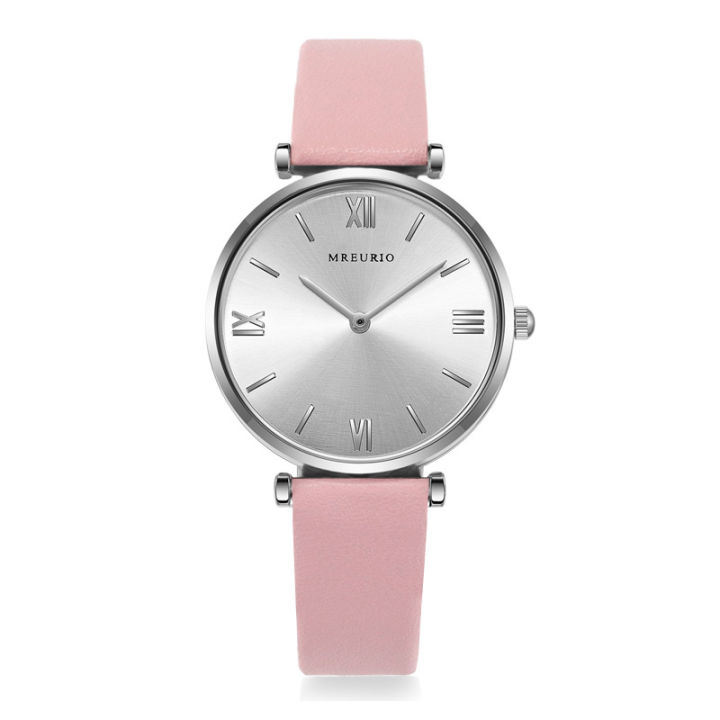 Popular Douyin Online Influencer ins Fashion Lady Watch Women's Watch Quartz Belt Student Factory in Stock