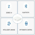 Mini Multi-mode 3 in 1 Gate Way Hub Zigbee BLE SIG mesh Multi-protocol for Smart Home Device Linkage Remote Control. 