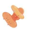 Fashion dual-strong suction cup soap box soap dishes bunk water bath basket soap holder Soap Dish Plate Holder Kitchen Bathroom. 