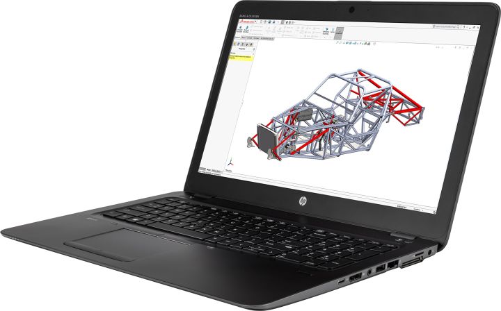 HP ZBook 15 G4 Mobile Workstation – 7th Gen Core i7, 16GB RAM, 256GB SSD + 500GB HDD, 4GB Quadro M1200 GPU – Ideal for Graphics & Video Editing