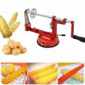Spiral Potato Cutter - Red. 