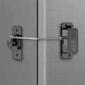Fridge Lock, Refrigerator Lock, Keyless One-Click Access, Customizable Password, Child Safety Combination Lock White Durable Easy Install Easy to Use. 