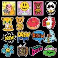 ❉ Drew House - Justin Bieber Fashion Brand Series 01 Stickers ❉ 50Pcs/Set Waterproof DIY Decals Doodle Stickers.