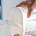 Airtight Food Storage Box Stackable Sealed Can for Coffee Bean Rice Cookie. 