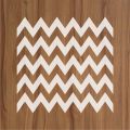 Zigzag pattern Reusable Stencil For wall Painting Art DIY Home Decor, Album Crafts and Canvas ID 456. 