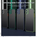 For Huawei Nova 5T Back Cover [Camera Lens Protection] Luxury Translucent Matte Protective Case Soft Silicone Bumper Shockproof Mobile Phone Cases. 