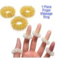 1PCS Finger Ring Massage Acupuncture Ring Health Care Body Massager Relax Hand Massage Finger Lose Weight. 