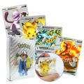 55 Plastic Pokemon Cards Pikachu Rare Collection High Quality May Vary. 