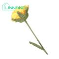 Diy Rose Bouquet Vibrant Faux Rose Crochet Long Stem for Wedding Centerpieces Gifts Southeast Asian Buyers' Favorite Rose Flower Centerpiece. 