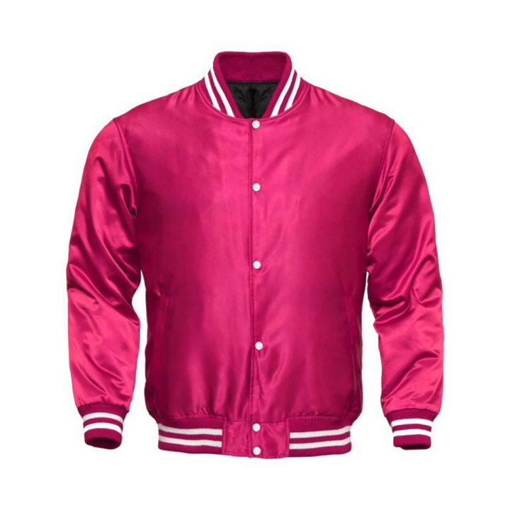 Satin Baseball Letterman Varsity Jackets