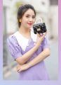 Fancy Mini Jelly Cross Body Bag for Girls With Metal Golden Strap Girls PVC Crossbody Coin Purse Mini Hand Bag for Girls. 