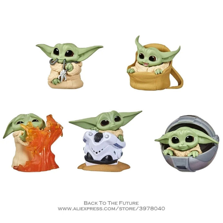 Disney Star Wars 4-6cm Toy Master Baby Yoda Darth PVC Action Figure Anime Figures Collection mini Toy model for children gift Dislikelike