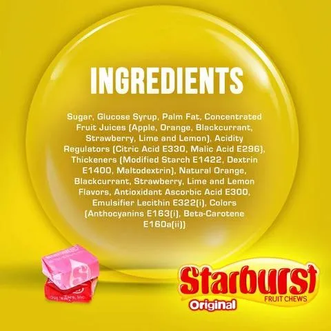 Starburst%20Original%20Fruit%20Chews%20Candy%20165%20grams%20Pouch%20(Imported)%20-%20Image%205