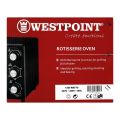 West Point Oven Toaster, WF-1800R | Ideal for Grilling, Roasting, Toasting, and Baking. 