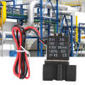 Solenoid valve 1/8 \"NPT 2-way plastic solenoid NC normally closed DC12V. 
