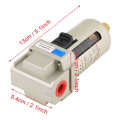 1x AF3000-03 G3/8'' Compressed Air Compressor in Line Moisture Water Filter Trap. 