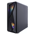 Boost Tiger Pro Gaming PC Case - High-Performance ATX Tower with RGB Lighting and Enhanced Cooling System with 3 Fans. 