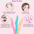 3 Korean Twinkle Tinkle Eyebrow Razor- Facial Hair Remover. 
