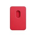 (New)Leather Wallet Pouch Card Holder Magsafing Case for iPhone 13 Series / 12 Series. 