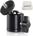 Ball Head Metal Mount 360 Adjustable head for Tripod Monopod Stand Ring Light - Black. 