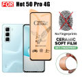3 IN 1 Infinix Hot 50 Pro 4G Tempered Glass Matte Gaming Screen Protector for Iphone 16 Pro 16 Plus Ceramic Matte Screen Protector. 