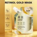 Gold Mask Snake Peptide Golden Mask Moisturizing Whitening Wrinkle fade Mud Mask Firming Skin Care 100ml. 