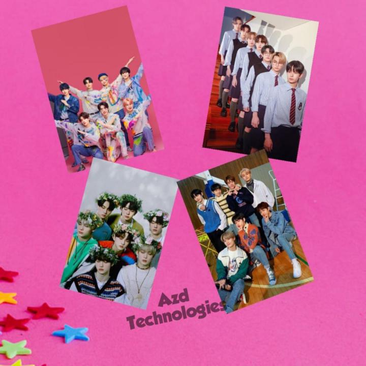 Enhypen Photocards (50 Pieces) | 4x6 Inch K-Pop Collectibles | Premium Fan Merchandise | Wall Decor & Gift Set