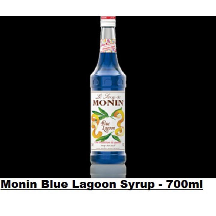 Monin Blue Lagoon Syrup  Pure Extract of Flavor - 700ml (𝐢𝐦𝐩𝐨𝐫𝐭𝐞𝐝 & 𝐨𝐫𝐢𝐠𝐧𝐚𝐥)