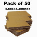 Packing Boxes for E-Commerce - Packing Material-Gift Boxes(Size 5x5.5x3.2 Inch) Small. 