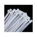 Cable Tie White / Black Clip Nylon Plastic Wire Zip Ties Self Locking 4, 6, 8, 10, 12, 14, 16 Inch ( 100 Piece In Packet ). 