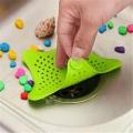 PACK OF 3 Kitchen Silicone Star Shaped Sink Filter Drain Hair Sewer Colander Strainer Bathroom Random Multicolor. 