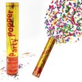 Party Poppers | Pack of 01 Pcs, 02 Pcs,  03 Pcs | Multi-Color Confetti Blast for Birthdays, Weddings, and Special Events | Rose Party Popper. 