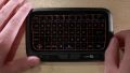 H18 Mini Full Touch Screen 2.4GHz Air Mouse Touchpad Backlight Wireless Keyboard. 