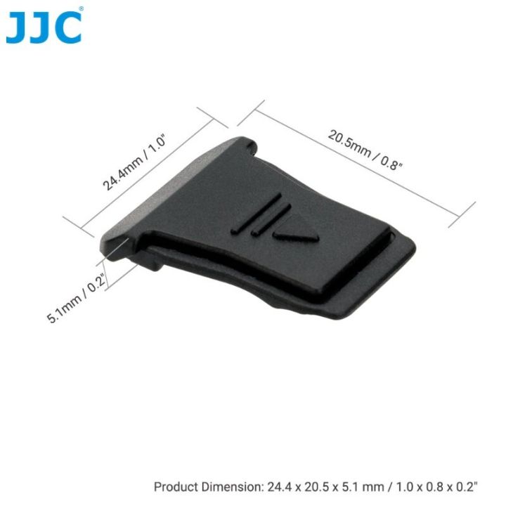 JJC ER-SC2 Camera Hot Shoe Cover Hot Shoe Cap for Canon EOS R50 R10 R8 R7 R6 Mark II R5C R3 Cameras, Replace Canon ER-SC2 Shoe Cover