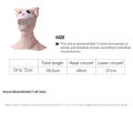 Swiming Diving Facekini UV Sun Protection Full Face Mask Head Neck Cover Face Elastic Swim Cap for Diving Water Sports Wear. 