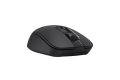 A4Tech FB12S - Bluetooth & 2.4G Mouse - Silent Clicks - Connect upto 3 Devices - 1200 DPI - For PC/Laptop/Tablet/Smart TV - Black. 